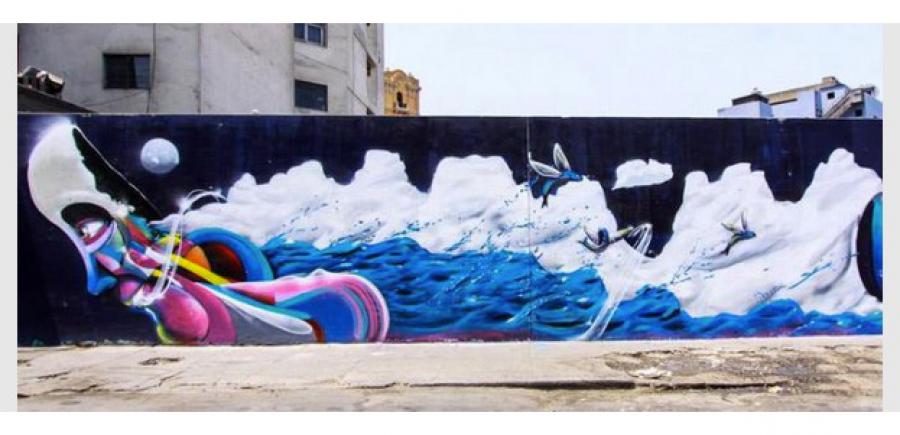 Murales populares y brocha autoritaria