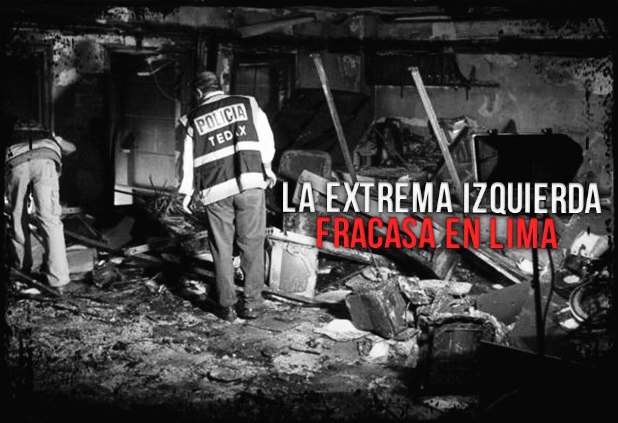 La extrema izquierda fracasa en Lima