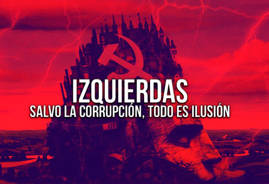 Izquierdas: salvo la corrupción, todo es ilusión