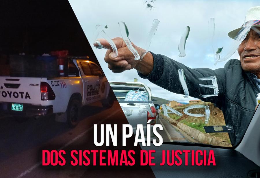 Un pa&iacute;s, dos sistemas de justicia