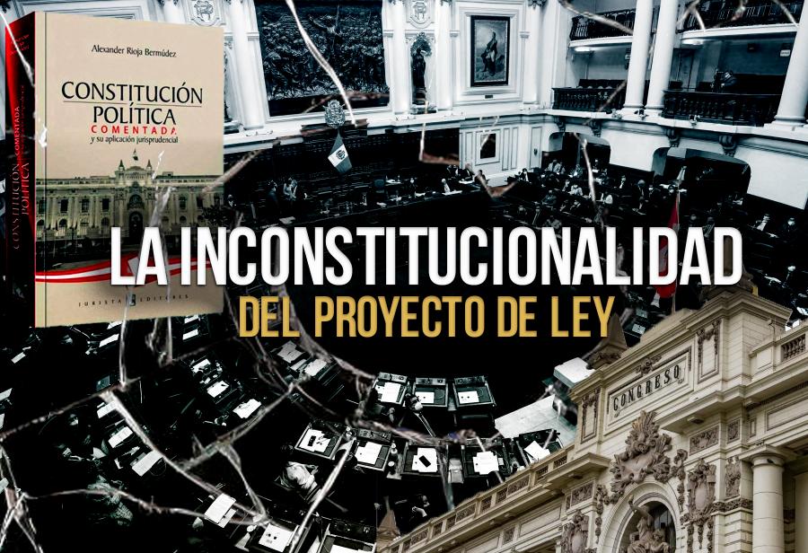 La inconstitucionalidad del proyecto de ley
