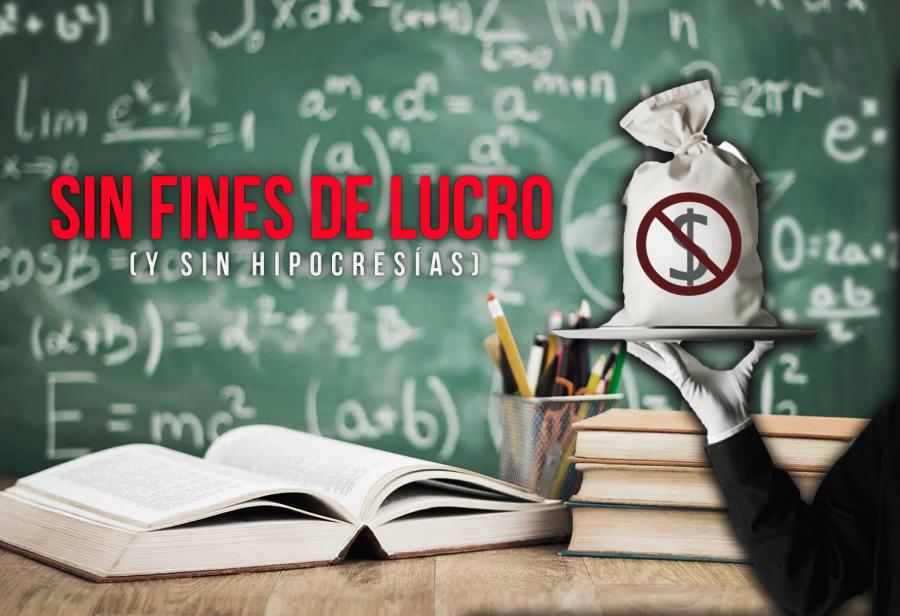 Sin fines de lucro (y sin hipocresías)