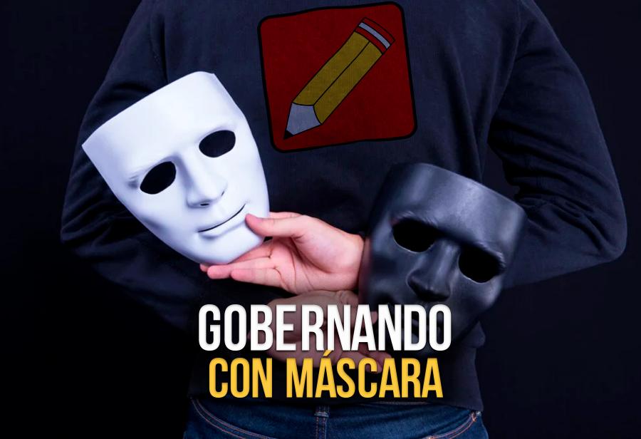 Gobernando con máscara
