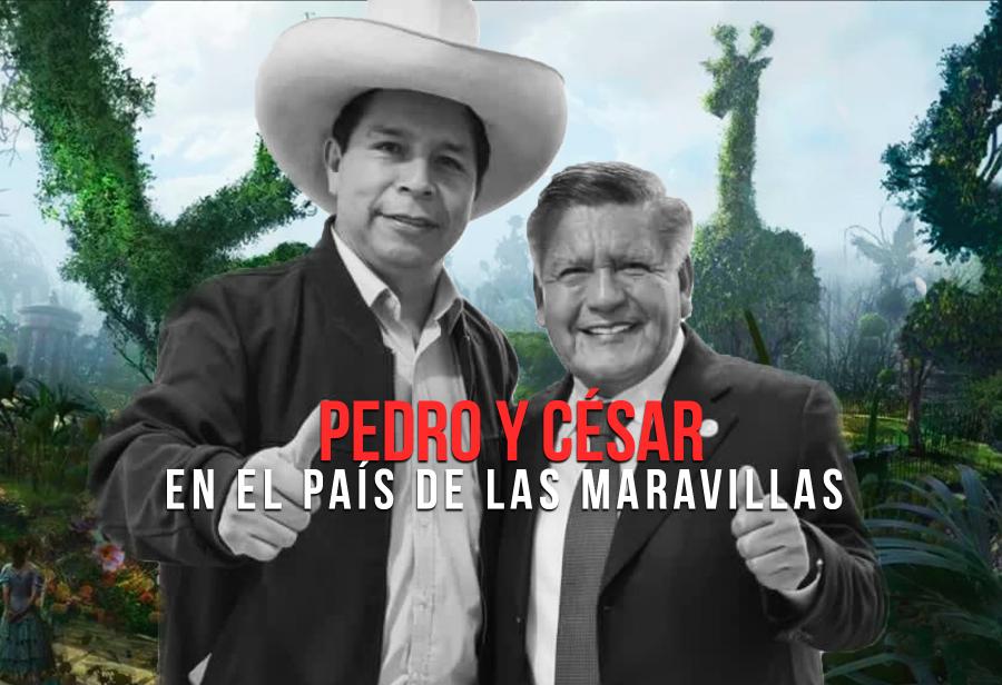 Pedro y César en el país de las maravillas