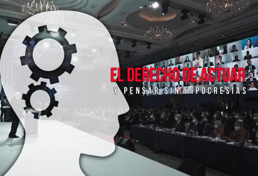 El derecho de actuar y pensar sin hipocresías