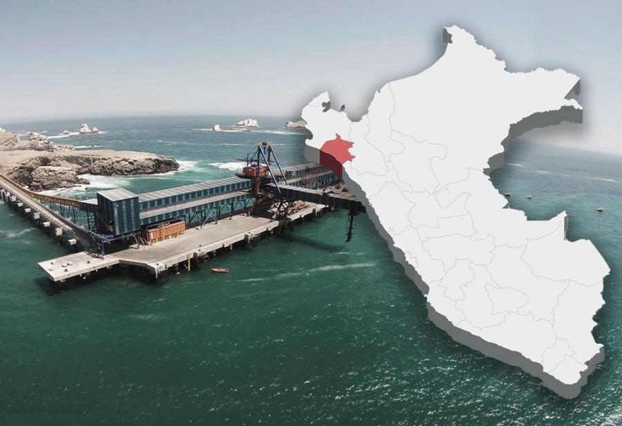 El puerto marítimo de Eten