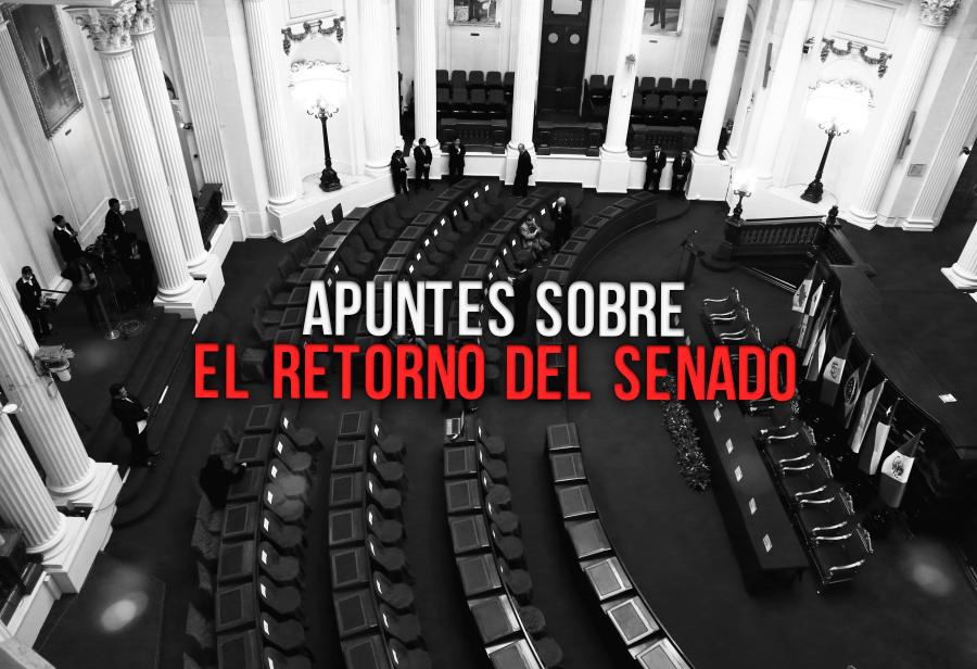 Apuntes sobre el retorno del Senado