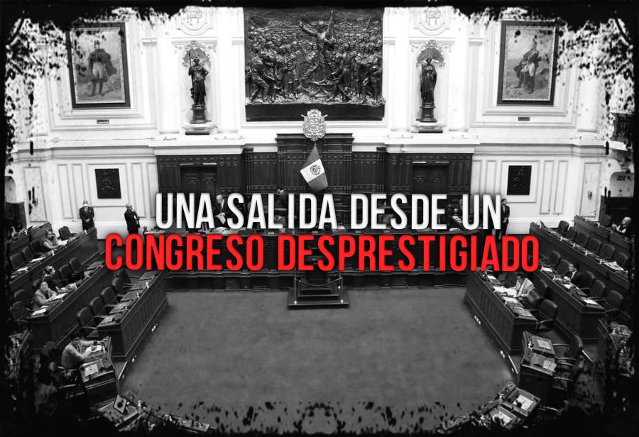 Una salida desde un Congreso desprestigiado