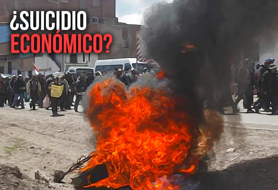 ¿Suicidio económico?