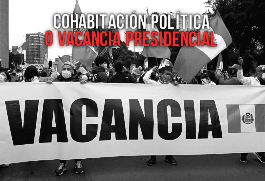 Cohabitación política o vacancia presidencial