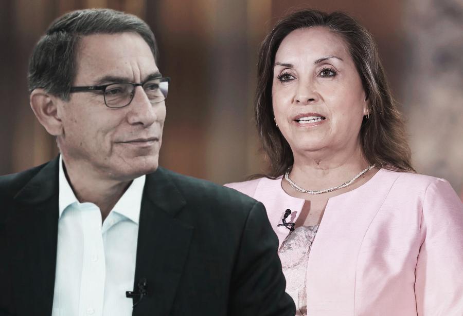 Dina Boluarte y Martín Vizcarra: un mismo destino