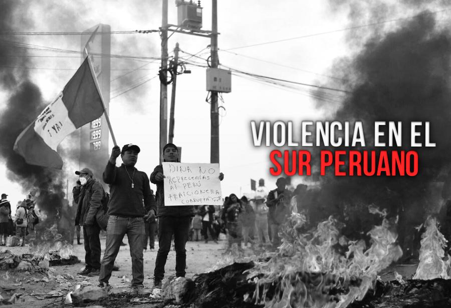Violencia en el sur peruano