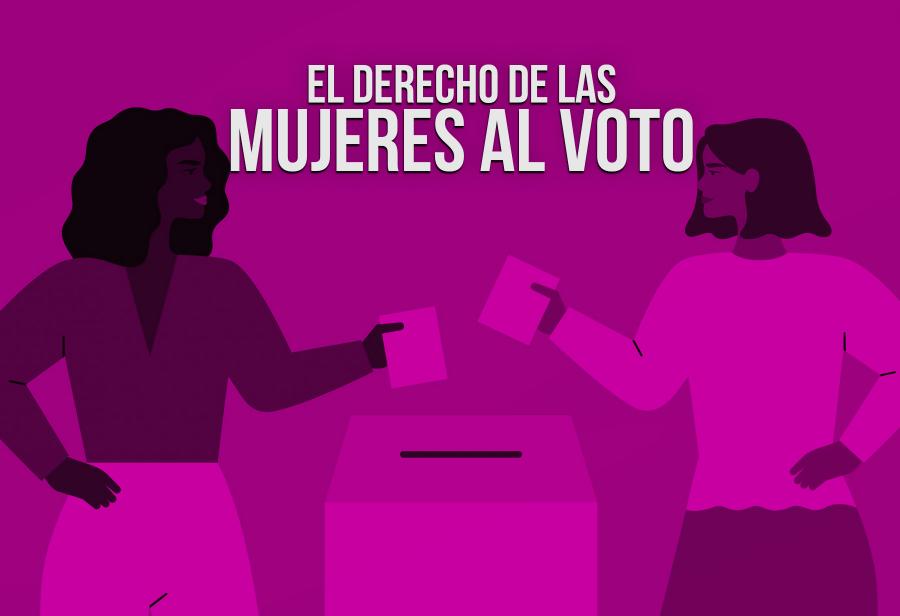 El derecho de las mujeres al voto