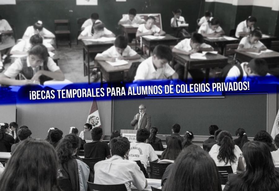 Urgente: ¡Becas temporales para alumnos de colegios privados para evitar deterioro educativo!