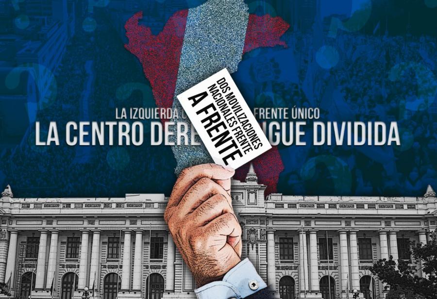 La izquierda comunista en frente único. La centro derecha sigue dividida