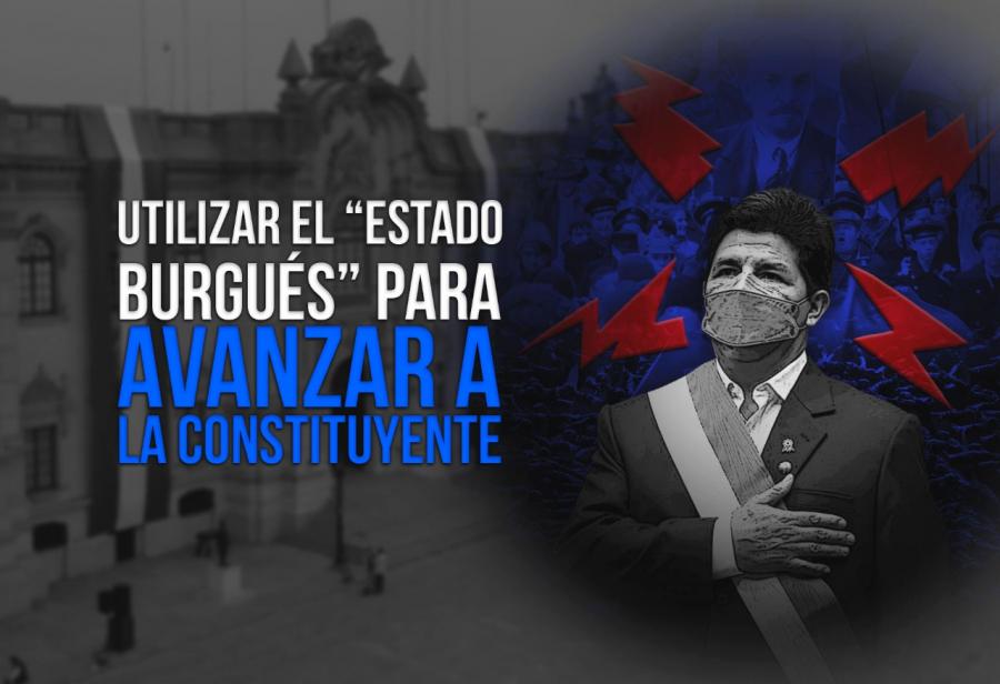Utilizar el “Estado burgués” para avanzar a la constituyente