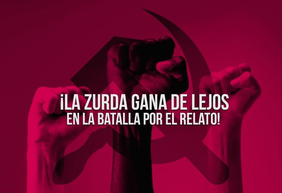 ¡La zurda gana de lejos en la batalla por el relato!